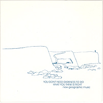 Promo cover of Geographic compilation, featuring National Park track, No More Rides