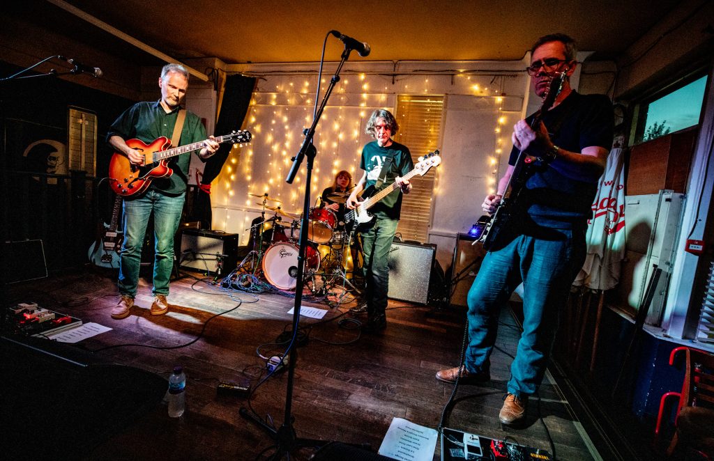 National Park on stage at Mono, 22nd August 2026 for the launch of 'outside'. Photo by Stuart Reidman @blackmagicplastic